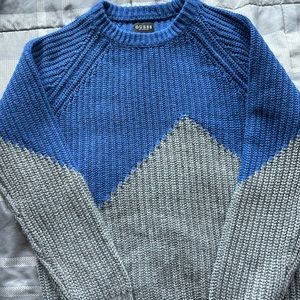 Men’s large blue/gray Guess sweater